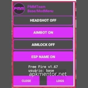 PMM Team Injector APK [FF Mod Menu] Download Latest App